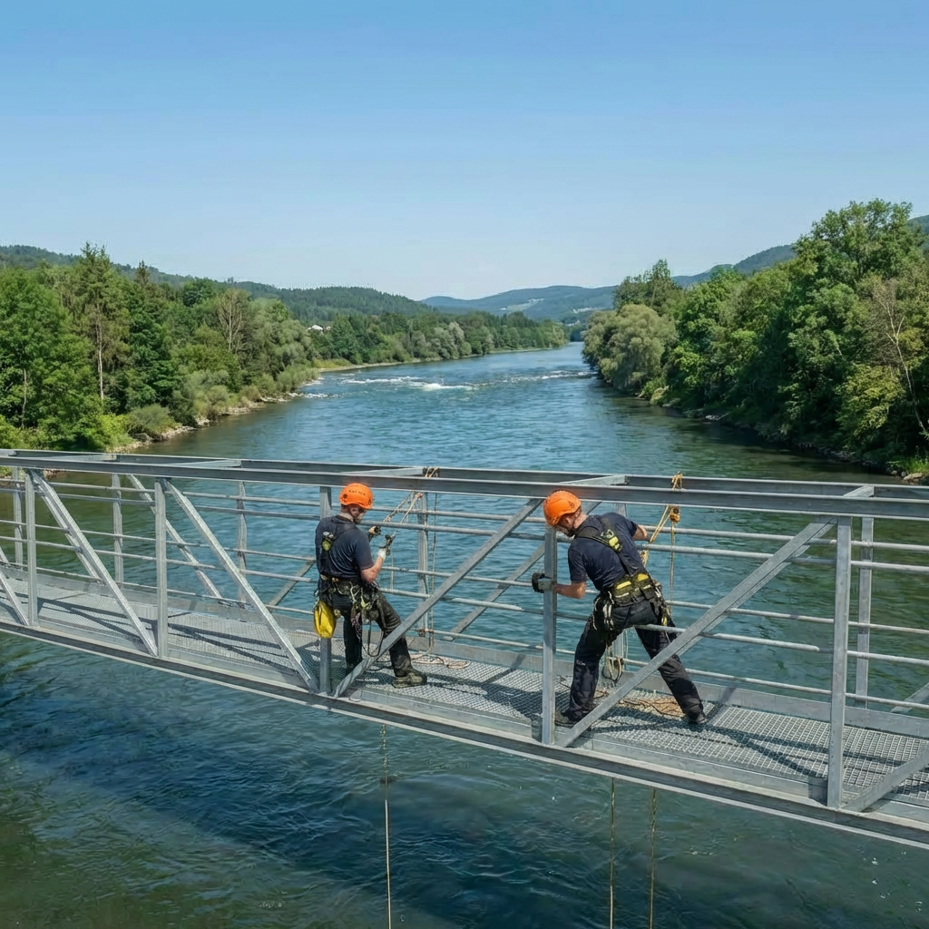 Nettoyage d’ouvrages d’art